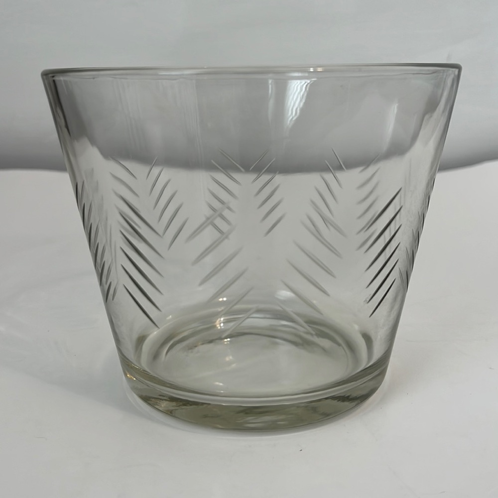 Vintage Etched Glass